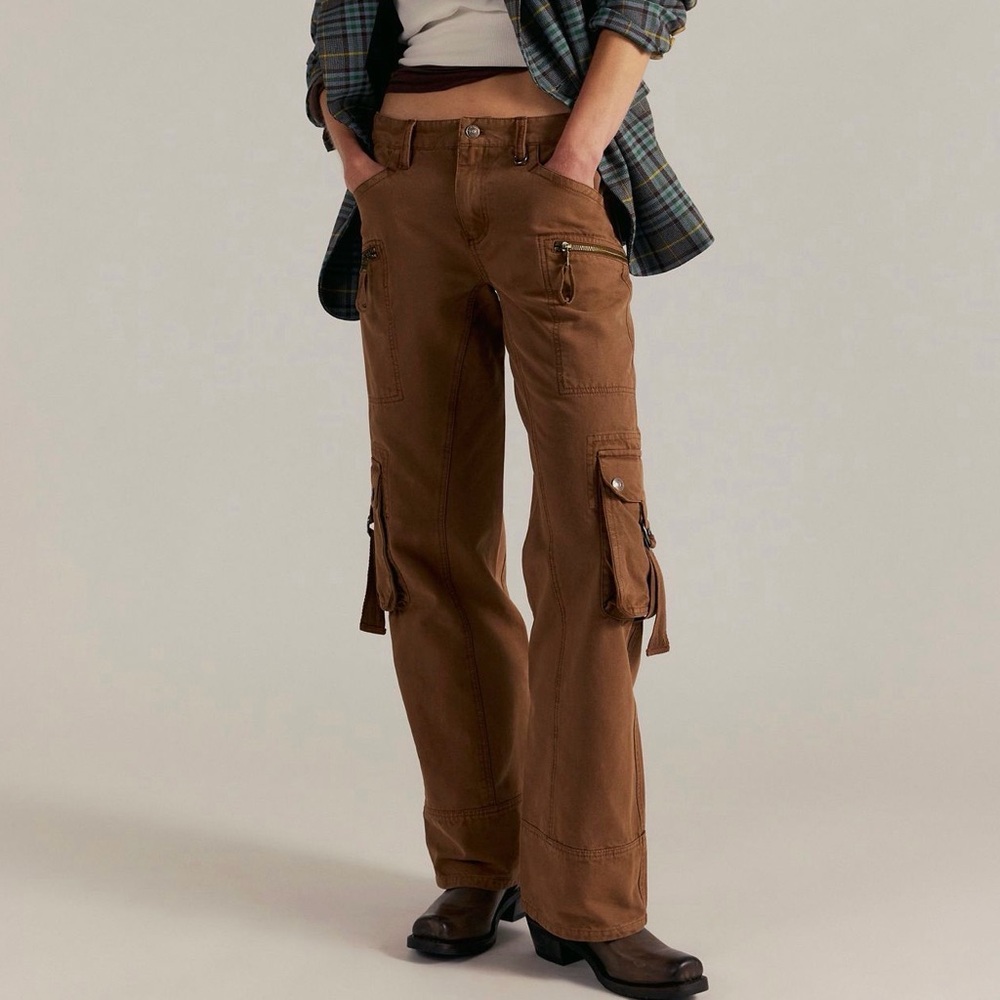 We The Free Cargo Pants Toffee Color